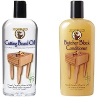 HOWARD Butcher Block Conditioner and Cutting Board Oil, Food Grade Conditioner and Oil