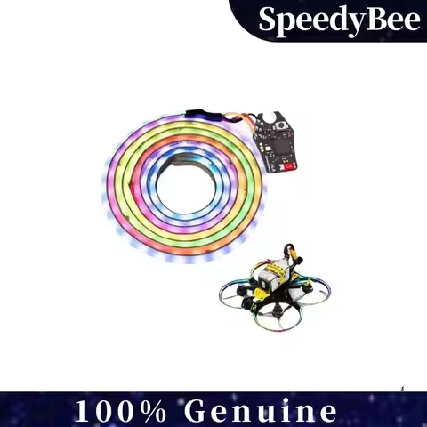 SpeedyBee Bee35 Meteor LED V2 High Brightness RGB Lighting System for FPV Drones and RC Models with 