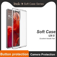 Imak Casing Motorola Moto G85 / S50 Neo 5G Transparent Soft TPU Back Case Clear Silicone Shockproof 