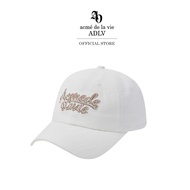 ADLV [acme de la vie] หมวก รุ่น Rope Embroidery Logo Ball Cap Cream
