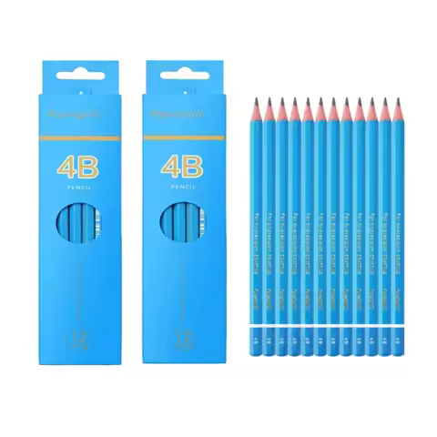 Graphite Professional Drawing Pencils Sketch Pencil 4H/2H/HB/2B/3B/4B/5B/6B/8B/10B Black Lead Pencil