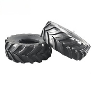 2Pcs 1.9 Inches Rubber Tire Climbing Wheels for 1/10 RC Crawler Car Truck Traxxas TRX4 Defender AXIA