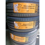 215/45R17 Continental Ultra Contact UC7 Tayar Tyre Tire