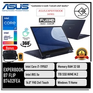 TERBARU !! ASUS EXPERTBOOK B7 FLIP 14 B7402FEA 2IN1 CORE I7-1195G7