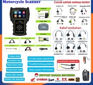 Scanner JDiag M100 Pro Motor Scanner Support OBD1 OBD2 Untuk Semua Motor Alat Injeksi Motor