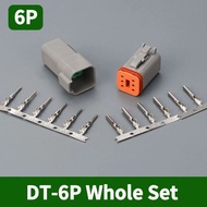 5/10/100 Sets 6 Pin Way Deutsch DT04-6P DT06-6S Waterproof Electrical Wire Connector 16-22 AWG DT Se
