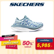 Skechers สเก็ตเชอร์ส รองเท้า ผู้หญิง Tech Running GOrun Alpha Tempo Shoes - 172063-BLW