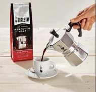 ［全新｜包郵］BIALETTI -3杯套裝 鋁質摩卡咖啡壺 連250g 咖啡粉套裝（CLASSICO榛子乾果味）（4.3oz- 130mL）