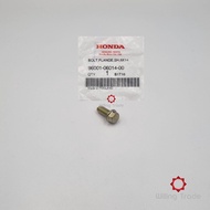 0525_HO. Flange Bolt 6X14 ..(B337)HONDA: (96001-06014-00) WAVE SCOOPY-I CLICK Can Be Used With Many 