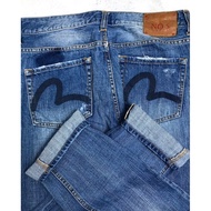 Evisu Denim Distressed Jeans size 30/32