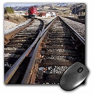 【中古】【輸入品・未使用】3dRose LLC 8 x 8 x 0.25インチ Northern and Pacific Train ホースシュー ベンド アイダホ デイヴィッド R フレイジャー マ