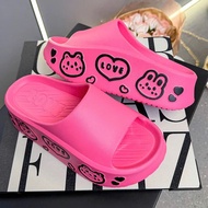 Dép bánh mì đế cao 7p dép đúc chất EVA siêu nhẹ hình mèo đáng yêu hàng QCCC hot trend