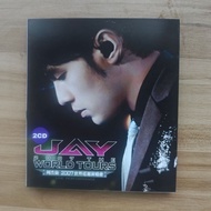 Jay Chou < 2007 World Tour > Album CD Replica No Lyrics Record Record Player CD Engraved Recording D