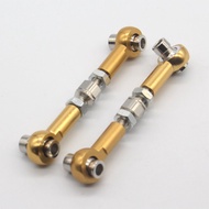 HSP 102017 122017 Aluminum Servo Linkage Set 2pcs Alloy Upgrade Parts for 94122 94123 RC Car Front R