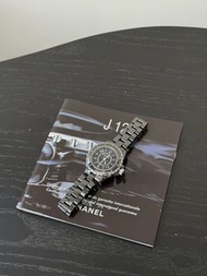 90%new二手chanel j12 polished ceramic watch vintage香奈兒j12亮面手錶