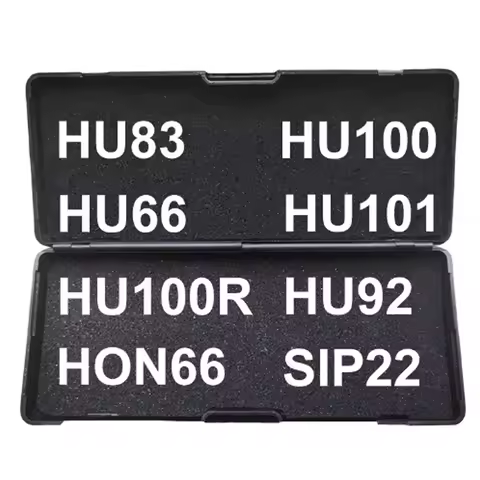 Lishi HU66 Decoder 2 in 1 Lishi tool HU100 HU83 HU92 HU100R HON66 SIP22 HU101 For VW,FORD, BMW Locks