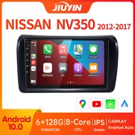 JIUYIN 9 inch Android 10.0 Octa-Core Car Stereo for NISSAN URVAN NV350 2012 2013 2014 2012 2016 2017