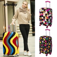 AFTERDAY568 Luggage Cover Colorful Practical Travel Baggage Protector