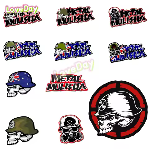 Metal Mulisha Logo Sticker Decal US Made Auto Window Motorcycle Quad Truck ATV Motocross Off Road Bi