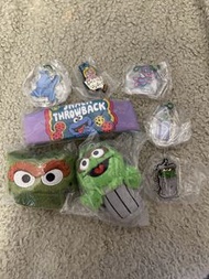 芝麻街 Sesame Street Cookie Monster Abby Oscar 扭蛋