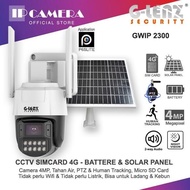 GLENZ CCTV SIMCARD 4G + BATTERE & SOLAR PANEL (GWIP-2300)