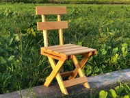 原是竹藝 樺木夾板 折疊靠背椅