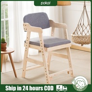 Solid Wood Chair Kerusi Kayu Study Chair Kerusi Study Kids Chair Computer Chair Stool Chair Dining C