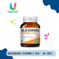 Blackmores Vitamin C 500 Isi 60 Tablet / Vit C 500mg new look / Vit C 1000