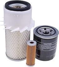 DVPARTS Filter Kit HH150-32094 70000-11221 1T021-43560 for Kubota B6200HST B7100 B7200 B8200 B8200HS