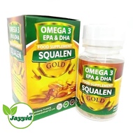 Squalen Fish Oil Capsules GOLD PLUS DHA-EPA and OMEGA 3