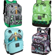 Minecraft beg sekolah anime children school bagpack beg sekolah lelaki rendah Q7PO K9PQ NDVC 25J2 93