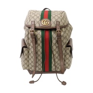 GUCCI 塗層帆布Ophidia GG Medium Backpack金扣背包啡色