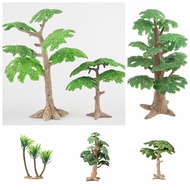 XAVINU Cypress Simulation Cypress Pine Trees Plastic Landscape Tree Model Ecological Plants Vivid Coconut Tree Garden