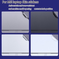 For MSI Stealth 18 AI Studio A1V Body Sticker Vector A18 HX A9W Computer Protective Film Titan 18 HX