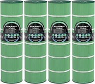 POOLPURE PLF106A Filter, Compatible with Hayward CX880XRE, Pleatco PA106-PAK4, Ultral-A1, Unicel C-7