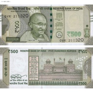 New 2023 Edition Indian 500 Rupee Mahatma Gandhi Banknote Toy Set Pretend Playset for Kids Toys & Ga
