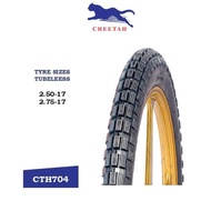 TAYAR  CHEETAH OFF ROAD, TRAIL AND MOTORCROSS CTH704  -  250-17, 275-17 TUBELESS TYRE