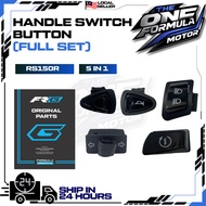 FRG HIGH QUALITY BUTTON SET RS150R HORN/HI-LOW/LAMP ON-OFF/SIGNAL/STARTER SWITCH FRC SWITCH BUTTON
