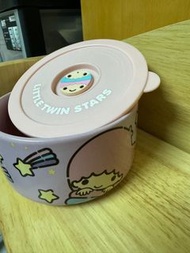 全新 Sanrio Little twin stars 7-11 碗 收納盒