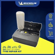 Michelin Tyre Inflator Repait Kit with Sealant | A Must for Car Without Spare Tyre Tire