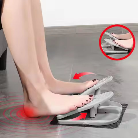 Non-Slip Mini Foot Pedal Treadmill Foldable Portable Foot Stepper Machine Aerobic Pedal Leg Stretche