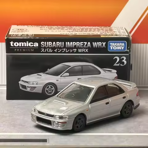 Takara Tomy Tomica Premium 23 Subaru Impreza WRX Car Alloy Toys Motor Vehicle Diecast Metal Model Ki