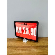 OPPA MAGNETIC PRICE FRAME A5 (WHITE)/ PRICE TAG A5 FRAME WHITE COLOUR W/MAGNET