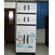 LEMARI PLASTIK MIAMI MR PLAST GANTUNG JUMBO FULL KUNCI