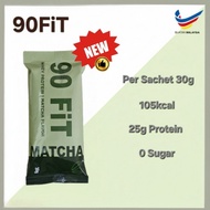 90FIT WHEY PROTEIN ISOLATE SACHET 30G (MATCHA)