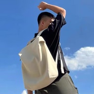 MUJI กระเป๋าเป้สะพายหลังมีสไตล์น้ำหนักเบาลมแรงกันน้ำกระเป๋าเดินทางกระเป๋านักเรียนลำลองกระเป๋านักเรีย