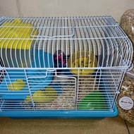 Paket Hamster Syrian/Panda Kandang Besar & Perlengkapan Free K