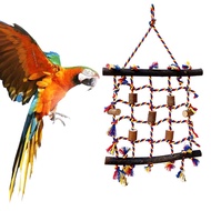 H-24 Parrot Toy Climbing Rope Parrot There are basic colors of rainbow colors to choose from. Stress