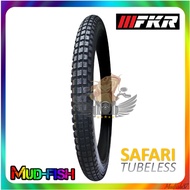 TAYAR FKR SAFARI TUBELESS TYRE 250-17, 275-17