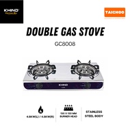 Khind Double Gas Stove 4.6KW GC8008